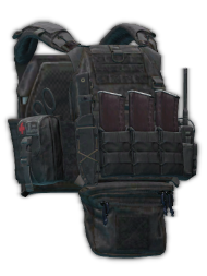 Чехол для бронеплит Stich Profi "Plate Carrier вер.2" (Черный)